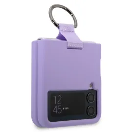 Samsung Galaxy Z Flip 4 Silicone Cover with Ring